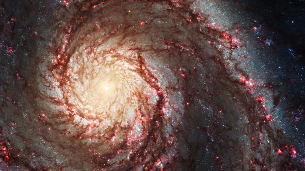 Spiralgalaxie.